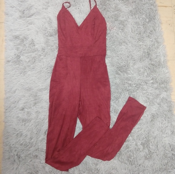 Rue21 Other - 💚NWoT Rue 21 Red Jumpsuit